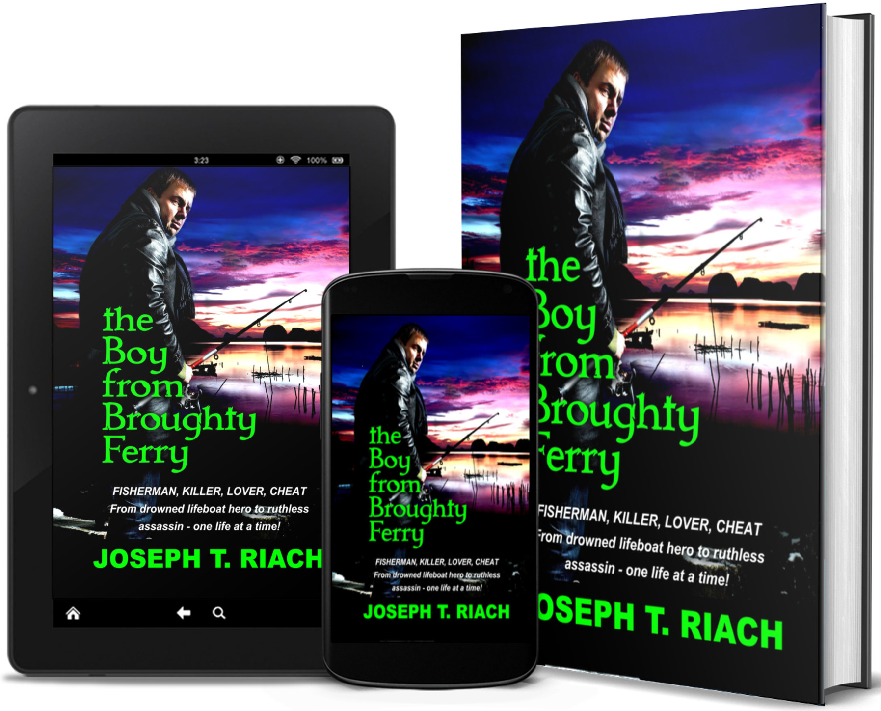 Joseph Tom Riach – Author of successful living books and mystery novels, vivid views of life and business