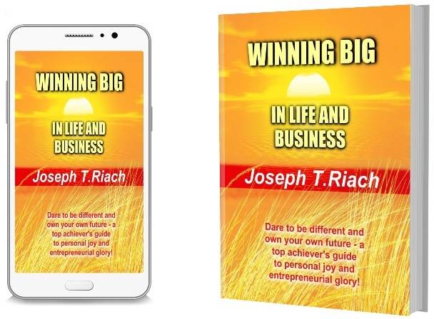 Joseph Tom Riach – Author of successful living books and mystery novels, vivid views of life and business