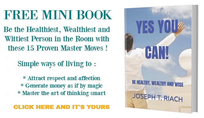 Joseph Tom Riach – Author of successful living books and mystery novels, vivid views of life and business